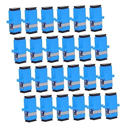 Produktbild: Artibetter 24st Glasfaseradapter Glasfaserkabel Kleiner Adapter Lwl-flansch Lwl-Adapter - Gegenseitige Übertragung Lwl-anschlüsse Konverter Fasern Koppler Zum Adapter Y-Kabel Plastik