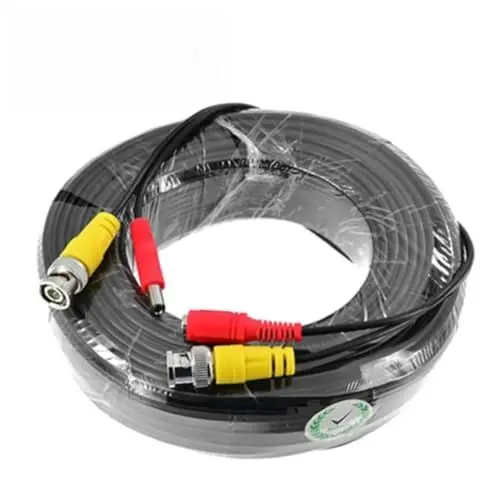 Produktbild: Artibetter 30m Bnc Video-stromkabel Für Cctv-kameras Fuß Für Sicherheitsüberwachungssysteme Einfache Installation Robustes Material Kompatibel Mit Dvr