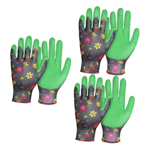 Produktbild: Artibetter 3 Paar Gartenhandschuhe Damen Gartenhandschuhe Arbeitshandschuhe Damen Handschuhe Für Die Arbeit Arbeitshandschuhe Für Damen Arbeitshandschuhe Für Herren Herren
