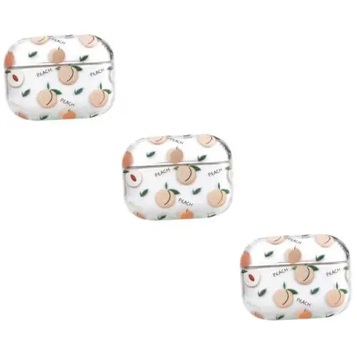 Produktbild: Artibetter 3 STK Kopfhörer Fall Kopfhörerschutz Wander-kopfhörerhülle Obst Fruchtschutzhülle Kopfhörerhülle Kompatibel Für 3 Headset-Schutz Abdeckung Bronzieren Fräulein Geschenk
