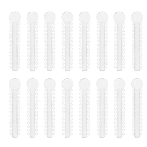 Produktbild: Artibetter 40 STÜCKE Kieferorthopädische Ligatur Krawatten Dental Ligature Krawatten Gummibänder O Ringe Elastische Bänder für Zahnspangen