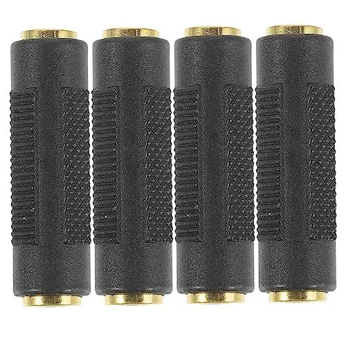 Produktbild: Artibetter 4 Stück Audiokonvertierungsanschluss kopfhörer konverter Mikrofonadapter für Kopfhörer Lautsprecher Audio verteiler Mikrofon-Audio-Adapter Lautsprecheradapter Plastik