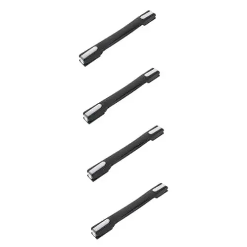 Produktbild: Artibetter 4 Stück Handhaben Koffer Flexibler Riemengriff Gepäckzubehör Ersatzriemengriff Langer Riemengriff Griff Ersatz Gepäckgriff Mit Trageriemen Flexgürtel Ersatzband Black Plastik