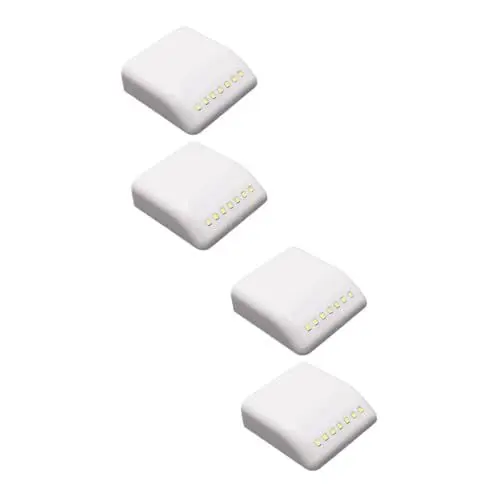 Produktbild: Artibetter 4 Stück LED-Licht LED-Schubladenlicht Wandleuchte Schrankbeleuchtungssensor Schrank-Nachtlicht schrankorginzer organizer für schrank Intelligentes Induktionslicht Schranklicht Weiß