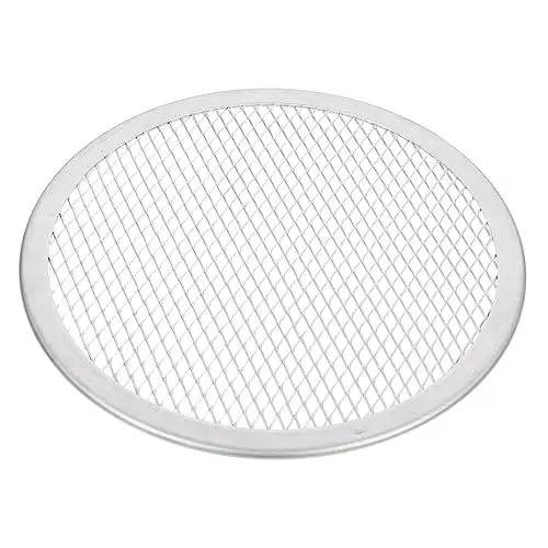 Produktbild: Artibetter 4 Stück Pizzapfannennetz pizza rack pizzagestell Pizza-Backgitterrost Pizza-Backrahmen Ofen Pizzapfanne 12 Pizzapfanne Pizza-Bildschirm Pizzapfanne zu Hause Aluminium Silver