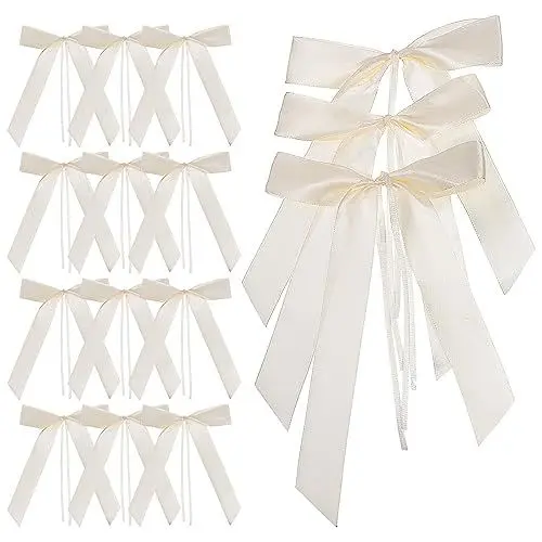 Produktbild: Artibetter 60 Stück Vorgebundene Satinschleifen Für Hochzeiten Schleifen Stühle Dekorationen Bastelschleifen Für Hochzeitsgeschenk-Bastelarbeiten