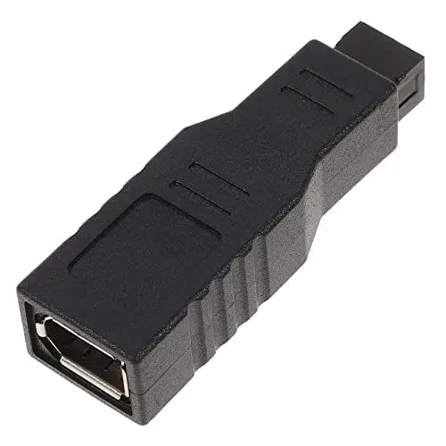 Produktbild: Artibetter 6 -Adapter 400 Bis 800 Kabel Adapterkabel Für Scanner Adapterkabel Für Digitalkamera 400 Zu 800 Konverter Computerzubehör 400 Auf 800 Adapter Computerversorgung Black Abs