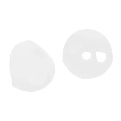 Produktbild: Artibetter 6 Paare Ohrstöpsel kabellos Kopfhörerabdeckung ohrenstöpsel Kinder in-Ear ohrhörer Headset Kopfhörerkappen Kopfhörer-Ohrpolster Auslaufsicher Kopfhörerkopf Kieselgel Weiß