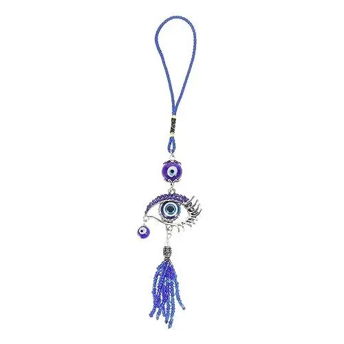 Produktbild: Artibetter Anhänger des Teufelsauges Blue Evil Auge Blaue Accessoires Muslimisch Auge Auto Böse Augen Anhänger Hängende Autodekoration Eid Mubarak Glücklich Schmuck Zinklegierung Teufels Auge