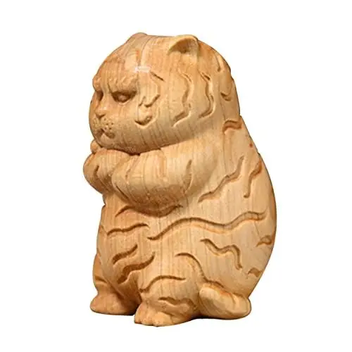 Produktbild: Artibetter Auto Fengshui Figur Zypresse Von Figuren Schmücken Beständige Figur Büro Handwerk Tierwelt Skulptur Neue Figuren EIN Glückliches Tragen- Schnitzen Maskottchen Ornamente Miniatur