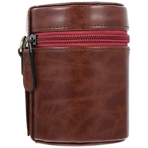 Produktbild: Artibetter Kameralinse Tasche Kamera Schutzbeutel aus Hochwertigem PU Material Praktische Transportlösung für Fotografen Schützt vor Kratzern und Stößen