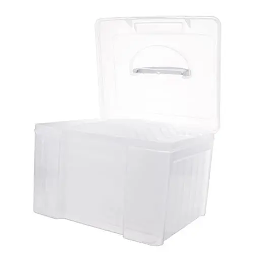 Produktbild: Artibetter Fotobox-aufbewahrungs-organizer Grußkarten-aufbewahrung Tragbare Foto-aufbewahrungsbox