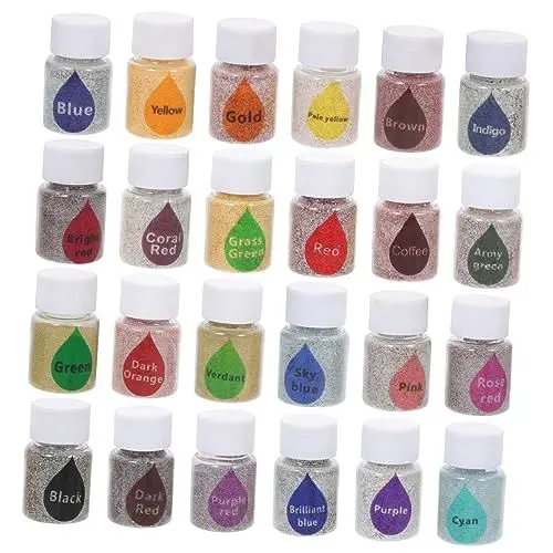 Produktbild: Artibetter Teiliges Batikpulver Set Für Stofffärbepigmente Farbstoffe Batikzubehör Erwachsene Batikpigment Färbekraft Für Kleidung Blau Party Mehrfarbig Batikpigment Set