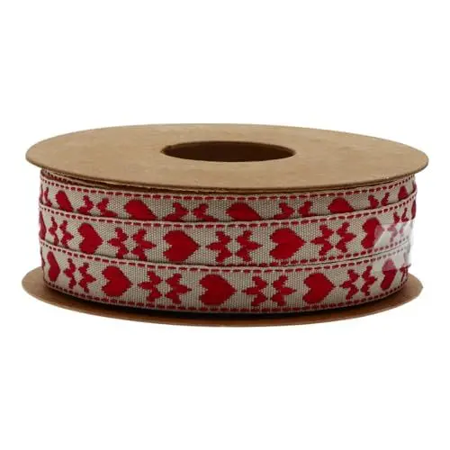 Produktbild: ARTSEWPLY 1 Rolle Jacquard-Gurtband lackiert Hochzeitsdekorationen heiraten groß Handwerk Party Band für die Hochzeit Hochzeitsband gemustertes Band Verpackungsdekoration Hochzeitsverpackung