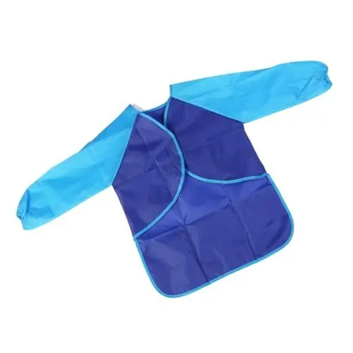 Produktbild: ARTSEWPLY Wasserdichte Malschürze Für Mit Langen Ärmeln Kunstschürze Für 7 12 Jahre Ideal Zum Malen Basteln Und Kochen Mit Praktischen Taschen Für Kreative Projekte
