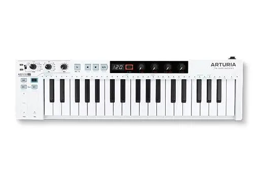Produktbild: Arturia - Keystep 37- Kreativer MIDI-Controller, Sequenzer, Arpeggiator und Akkord-Generator -37-Noten Slimkey-Keyboard, zuweisbare MIDI CC-Controller, Skalen-Modus, vielseitige Anschlussmöglichkeiten