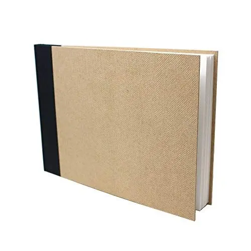 Produktbild: Artway Enviro - Gebundenes A4-Skizzenbuch - Querformat - 92 Seiten/46 Blätter aus 170 gsm Recycling-Papier - 100 % Recycelt Skizzenbuch, Weiß
