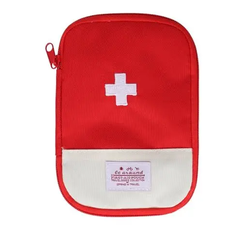 Produktbild: Aruicheng Medikamententasche Klein Reiseapotheke Tasche Leer Erste Hilfe Tasche Leer Notfalltasche Tragbar Medizin Aufbewahrungstasche für Home, Office, Reisen, Outdoor