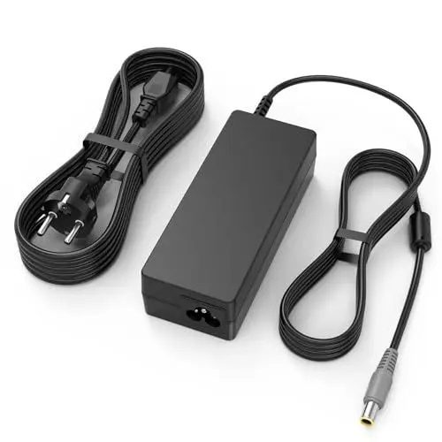 Produktbild: ARyee 20V 4,5A 90W Laptop Netzteil Ladegerät für Lenovo ThinkPad X230 T530 T520 T420 X220 T410 X201 Lenovo 3000 Series IBM ThinkPad 92P1154 Notebook Ladekabel (7,9 * 5,5mm)