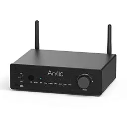 Produktbild: Arylic B50 Verstärker mit Bluetooth, Stereo Amplifier, 2 Kanal 50W*2 Home Audio AMP, mit HDMI, ARC, Opt, DAC, Phono Eingang. Unterstützt aptX High-Definition-Musikübertragung und -Empfang.