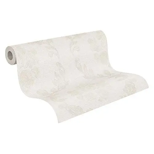 Produktbild: A.S. Création Vliestapete New Elegance Deutschland tapeziert Barocktapete Tapete mit Ornamenten 10,05 m x 0,53 m beige creme 375521 37552-1