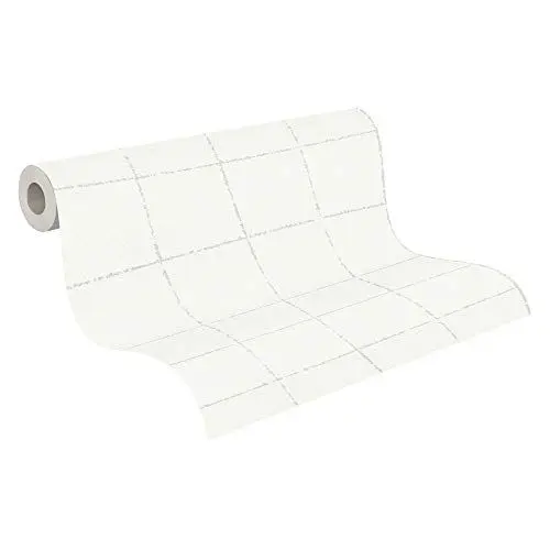 Produktbild: A.S. Création Vliestapete New Elegance Deutschland tapeziert Fliesentapete 10,05 m x 0,53 m weiß beige 375515 37551-5