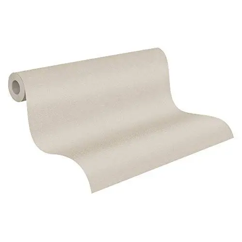 Produktbild: A.S. Création Vliestapete New Elegance Deutschland tapeziert Unitapete einfarbig 10,05 m x 0,53 m beige 375557 37555-7