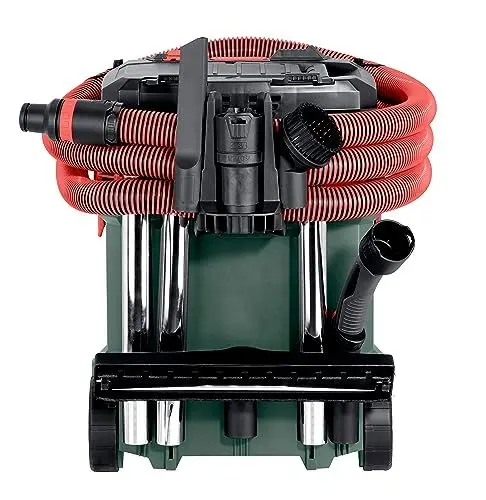 Produktbild: metabo Allessauger ASA 30 H PC - Nass-/Trockensauger mit integrierter Filterabreinigung - 1200 W, 30 L, Staubklasse H, Antistatik - Für Baustelle und Werkstatt - Inkl. Zubehör und 8 m Kabellänge