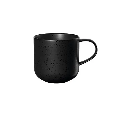 Produktbild: ASA coppa Henkelbecher kuro Porzellan 0,4 l, schwarz, 19100190