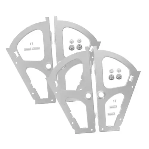 Produktbild: ASAKKURA 2er-pack Einlagiges Kippregal Für Schuhschrank – Metallscharnier Und Ständer – Einfache Installation Und