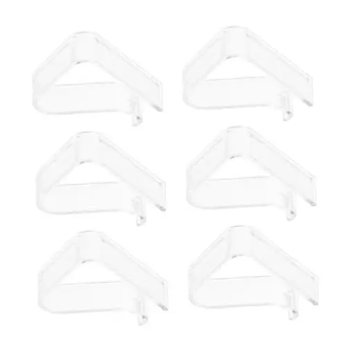 Produktbild: ASAKKURA 6st Tischdeckenhalter Tischdecke Outdoor Tragbare Tischdeckenklammern Clip Für Tischdecken Tischtuchklammern Für Den Außenbereich Transparente Tischdecken-clips Klare Clips Stk
