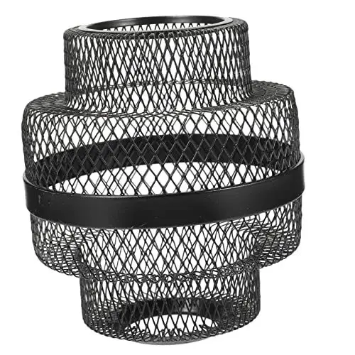Produktbild: ASAKKURA Kreative Pendelleuchte Aus Eisen Boho Makramee Lampenschirm Hängelampe Für Decke Lampenschirm Nachttischlampe Laterne Design 1 Stück