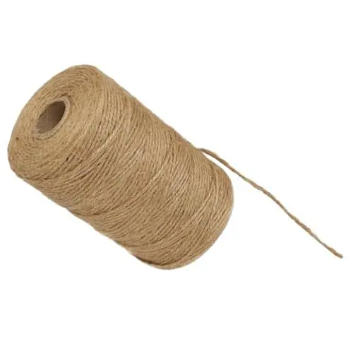 Produktbild: ASAKKURA Elegante Juteschnur 100 M Rolle Natürliches Juteseil Für Körbe Dekorationen Verpackungen Bastelprojekte