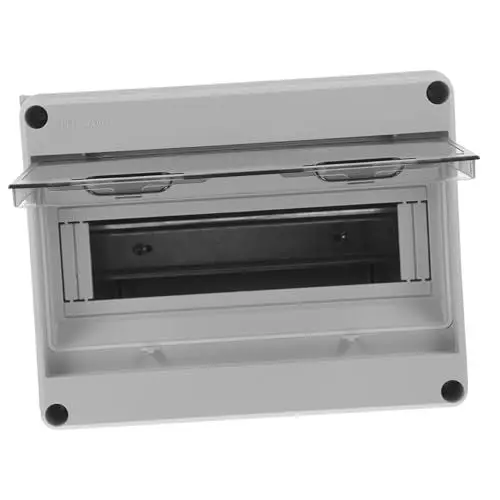 Produktbild: ASAKKURA Wasserdichte Box Outdoor Wasserdichte Verteilungsbox Für Innen Und Außenbereich Ip65 Schutzklasse Elektrik Schalttafel Abdeckung Outdoor Box Für Kabelschutz Und Stromverteilung Schutzbox