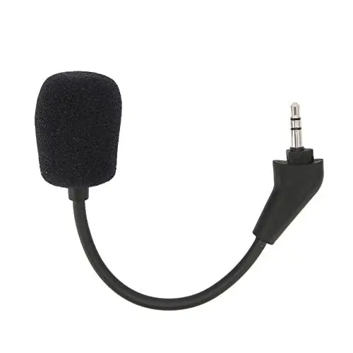 Produktbild: ASHATA Ersatz-Spielmikrofon, Noise Cancelling Deep Bass Gaming-Mikrofon, 3,5-mm-Computer-Gaming-Headset-Zubehör, für HS50 HS60 HS70 HS70 SE Gaming-Headset