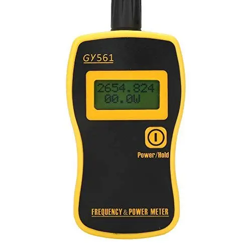 Produktbild: ASHATA GY561 RF Digitaler Leistungsmesser und Frequenzzähler für Funksprechgeräte und Autoradios,Digital Power Meter,mit SMA-F Kabel und integrierter Dummy-Last
