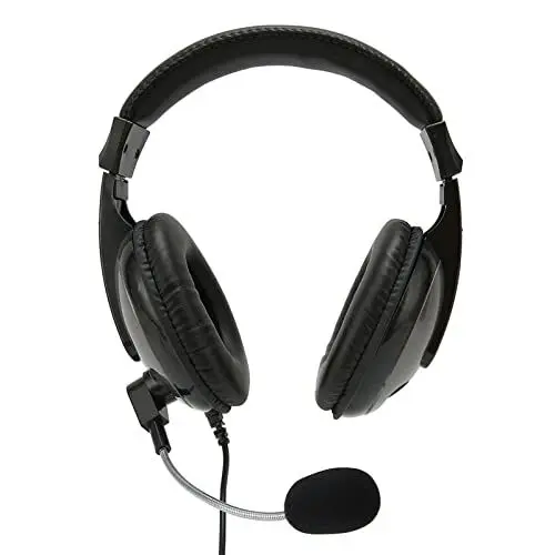 Produktbild: ASHATA Gaming Headset mit Mikrofon, Over Ear Kopfhörer für PC Laptop für für One für PSP, USB Gaming Headset mit Kabel, Einstellbare Lautstärke, 40 mm Treiber