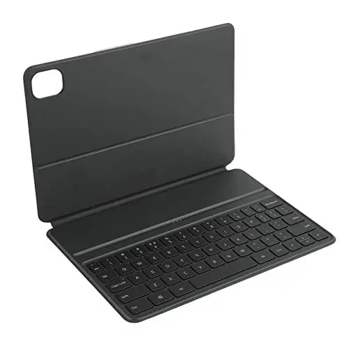 Produktbild: ASHATA Kabellose Smart-Tastatur, Tragbares Tablet mit 63 Tasten, Magnetische Absorption, Leichte Smart-Tastatur für Mi Pad mit Hülle für Mi Pad 5 5 Pro