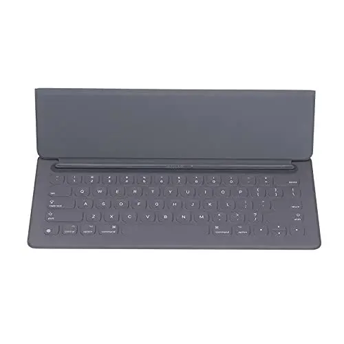 Produktbild: ASHATA Kabellose Smart Bluetooth-Tastatur für Pro Erste/Zweite Generation (2015-2017), 12,9 Zoll Tablet-Tastatur mit Ledertasche, 64 Tasten, Faltbar, Leicht zu Transportieren