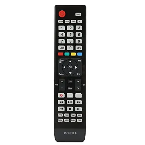 Produktbild: ASHATA Universal-Fernbedienung für Hisense TV Ersatz für ERF-32909HS ERF-32904A Hl55xt770pzln3 LED-TV-Fernbedienung, Einfach zu Bedienen