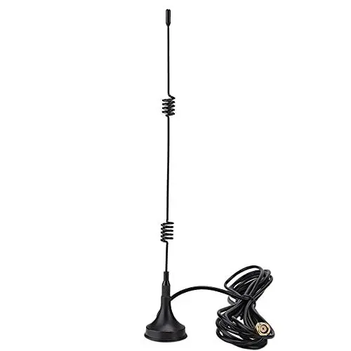 Produktbild: WiFi Antenne 2,4 G 8dBi Magnetfuß mit SMA Buchse,3 Meter Verlängerungskabel,High Gain WiFi Antenne für ZigBee Wireless Module Router Netzwerkkarte