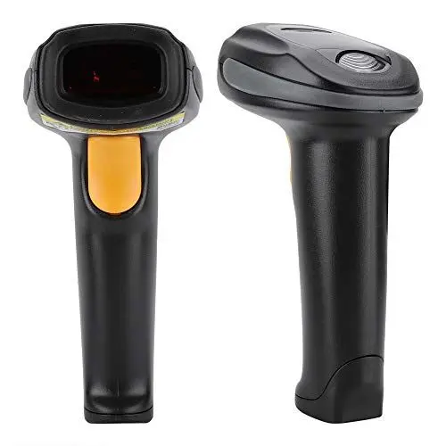 Produktbild: ASHATA Wireless Barcode-Decoder, Schnelles Scannen, Genaue Decodierung, Licht, Doppelte -Eingabeaufforderung, Plug-and-Play für FG-WX2800C 433MHz Wireless-Scanner-Pistole