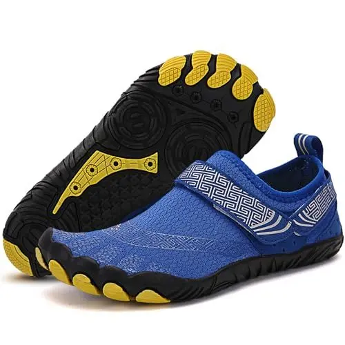 Produktbild: ASHION Barfußschuhe Kinder Zehenschuhe Barfussschuhe Aquaschuhe Fitnessschuhe Strandschuhe Schwimmschuhe Wasserschuhe