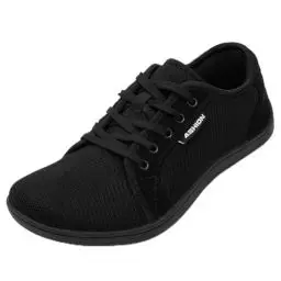 Produktbild: ASHION Unisex Herren Barfußschuhe Minimalistische Barfuss Schuhe Damen Outdoor Trail Running Walking Schuhe,Schwarz 40 EU