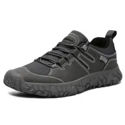 Produktbild: ASHION Wanderschuhe Damen Trekkingschuhe Herren rutschfeste Outdoor Schuhe Leichte Atmungsaktive Mesh Sneakers Wanderhalbschuhe C Grau 43 EU