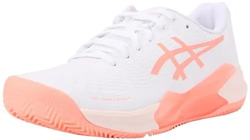 Produktbild: ASICS Damen Gel-Challenger 14 Clay Sneaker, White Sun Coral, 44 EU