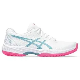 Produktbild: ASICS Damen Gel-Game 9 Padel Sneaker, White Gris Blue, 35.5 EU