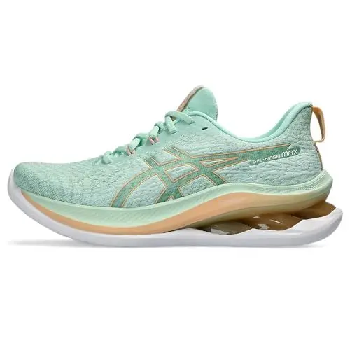 Produktbild: ASICS Damen Gel-Kinsei Max Sneaker, Mint Tint Apricot Crush, 40.5 EU