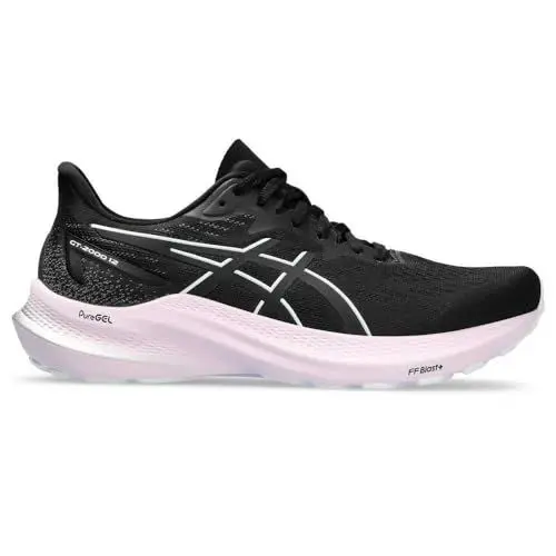Produktbild: ASICS Damen Gt-2000 12 Sneaker, Black White, 40 EU