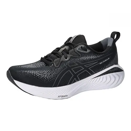 Produktbild: ASICS Damen Laufschuhe Gel-Cumulus 25 1012B441 Black/White 37